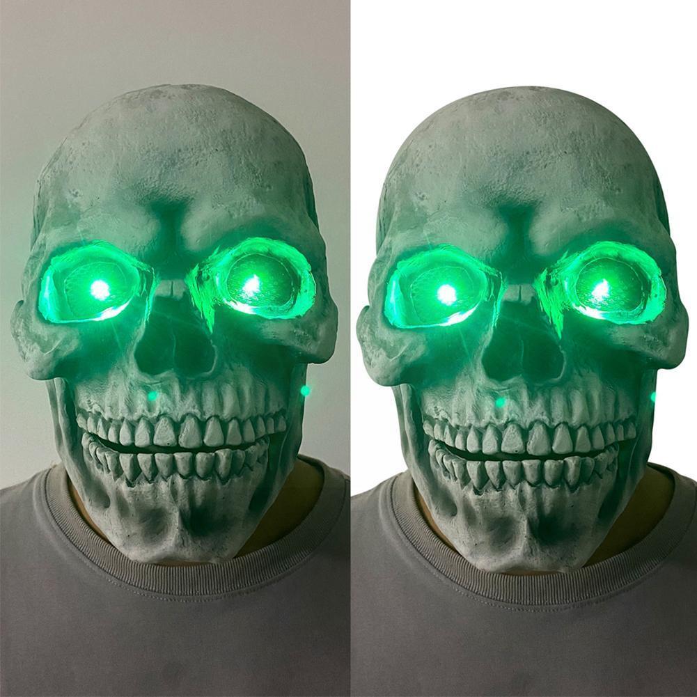 Halloween Skull Movable Mouth Latex Halloween Kills Mask