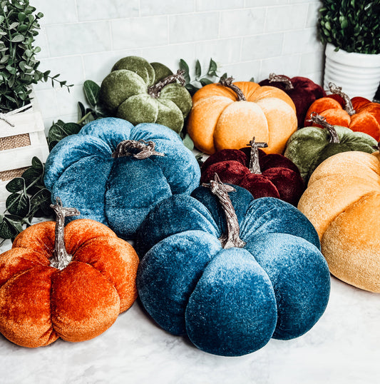 Velvet Pumpkins