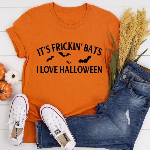 It's Frickin' Bats I Love Halloween Tee