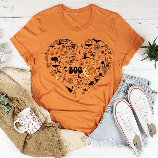 Love Halloween Doodle Tee